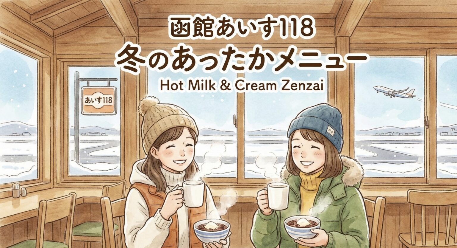 函館牛乳 あいす118は「冬」に行け。夏は行列、冬は穴場