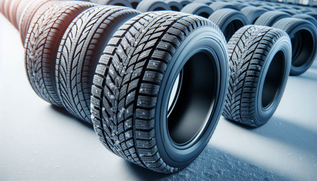 スタッドレスタイヤの写真