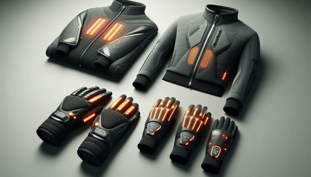 電熱グローブやジャケットの写真