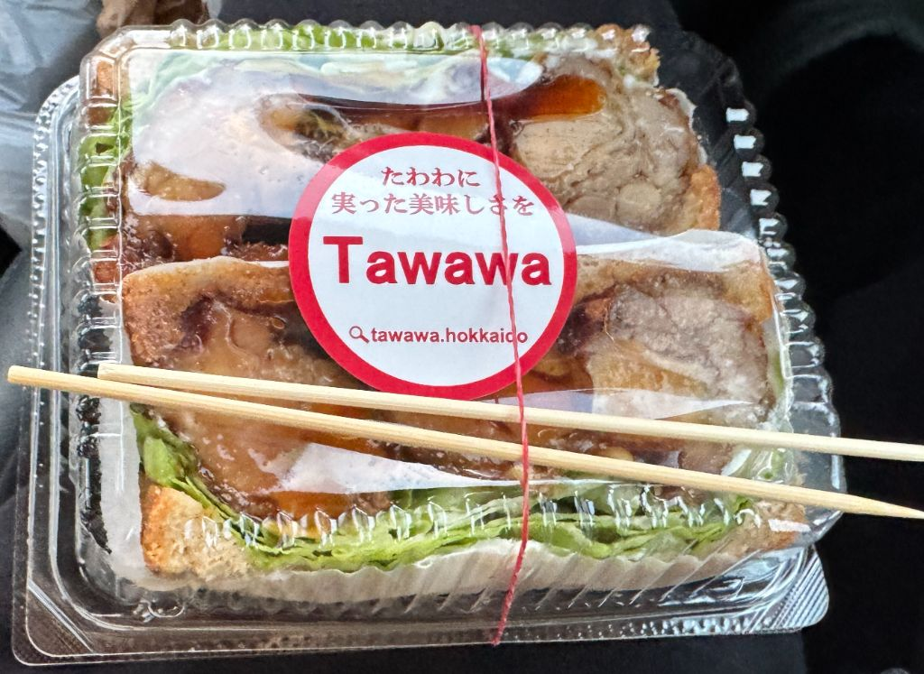 Tawawaのテイクアウトグルメ・ボリューム満点の満腹サンド実物