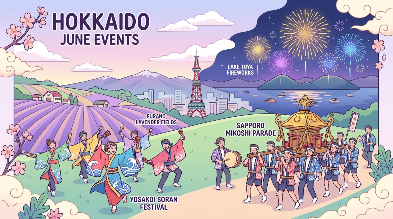 【2026年最新】北海道6月イベント完全ガイド｜札幌まつりからYOSAKOIまで現地民が厳選