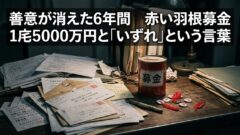 赤い羽根募金1億8000万円が消えた　「いずれお詫び」に怒りが止まらない
