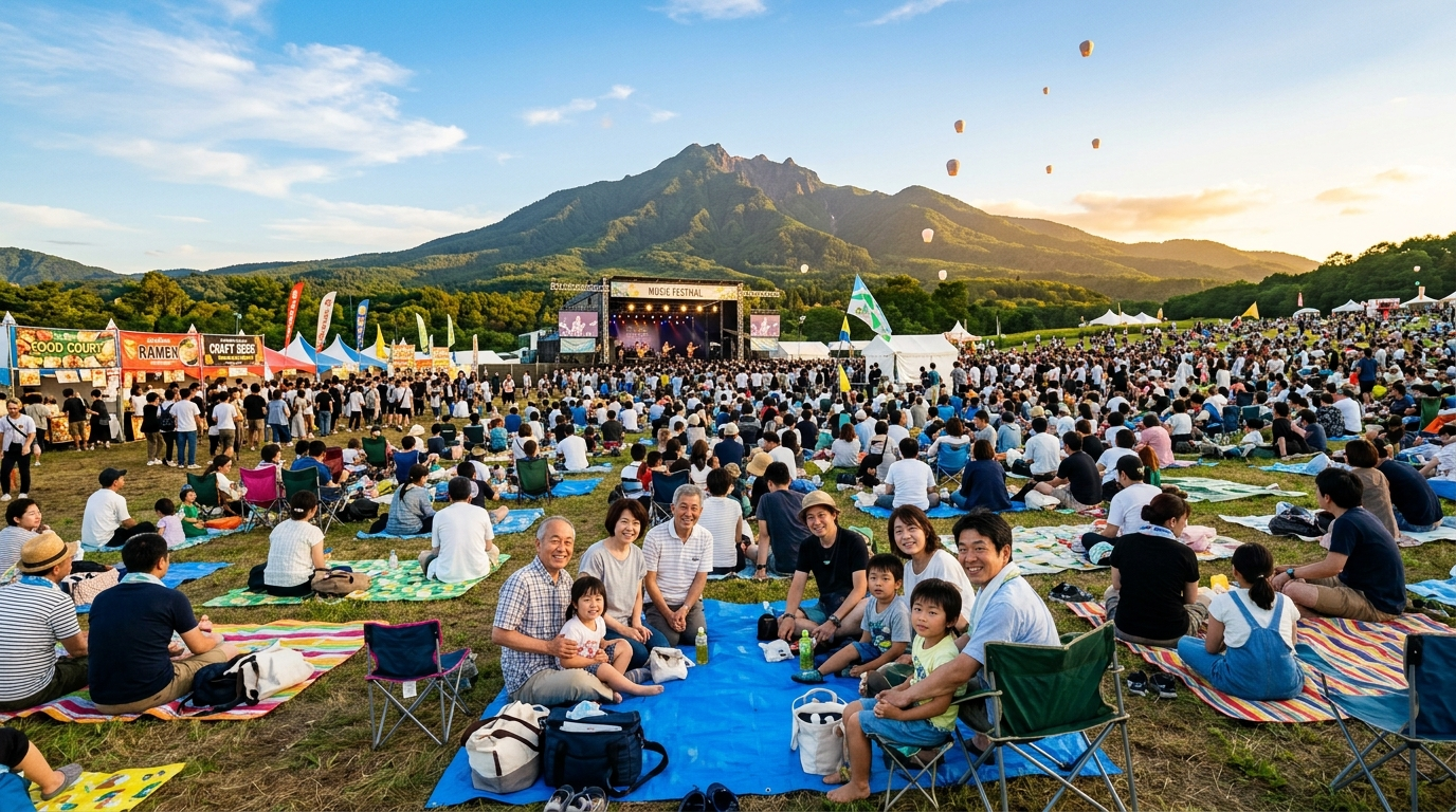 三世代型フェス「SORAON」、ついに美唄初上陸！平原綾香・氣志團ら20組集結
