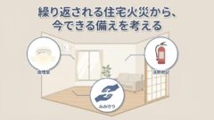 札幌市手稲区の住宅火災から考える、高齢者世帯の防火対策